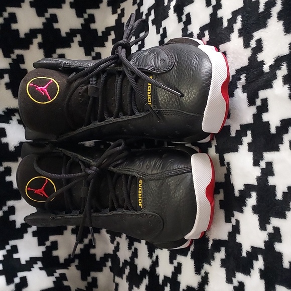 Jordan Other - Air Jordan 13 Nike Retro Mid Playoff Black Red White Size 5.5